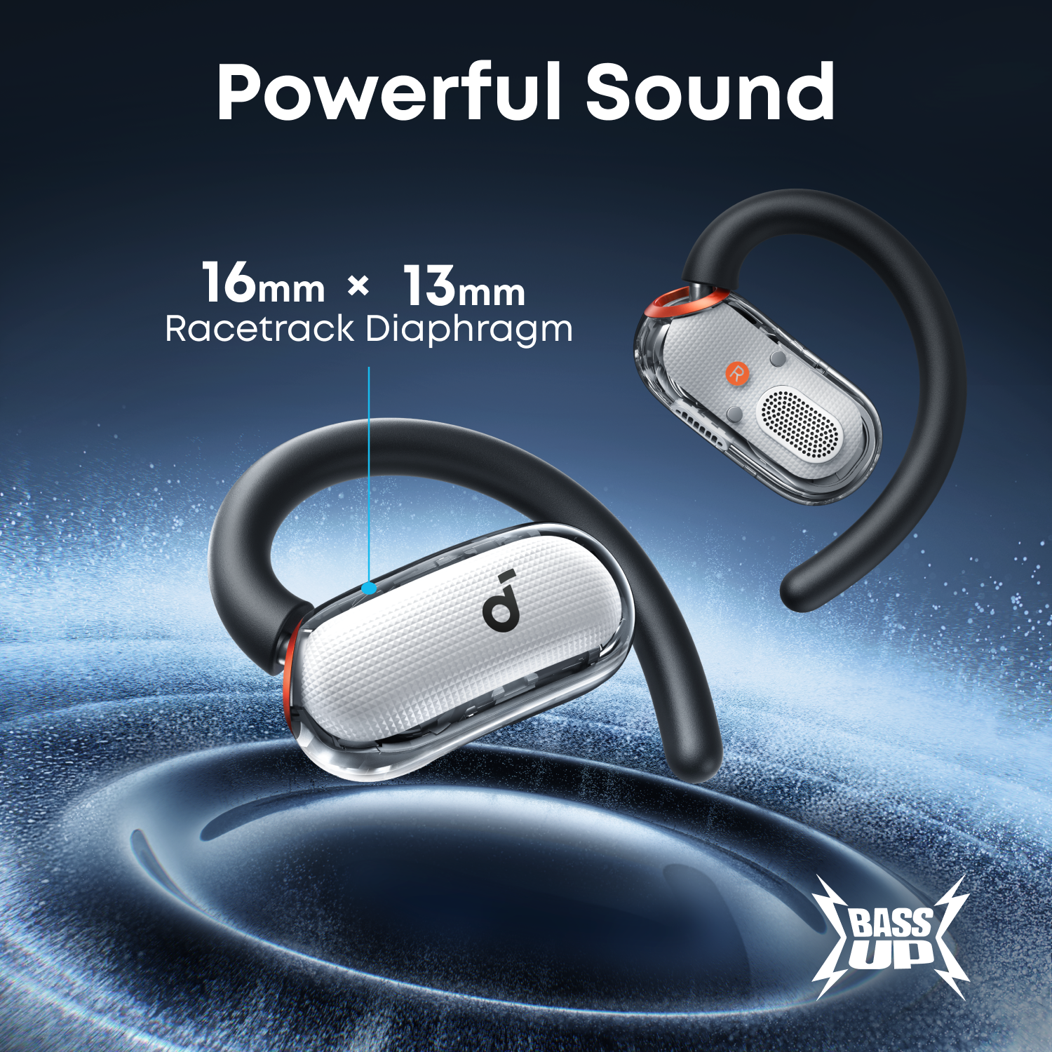 soundcore V40i | Comfortable Fit and Clear Sound, Lidless Case
