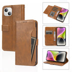 SAHARA - Indy Series Leather Wallet Case - iPhone 14  - CP00322 CP00323