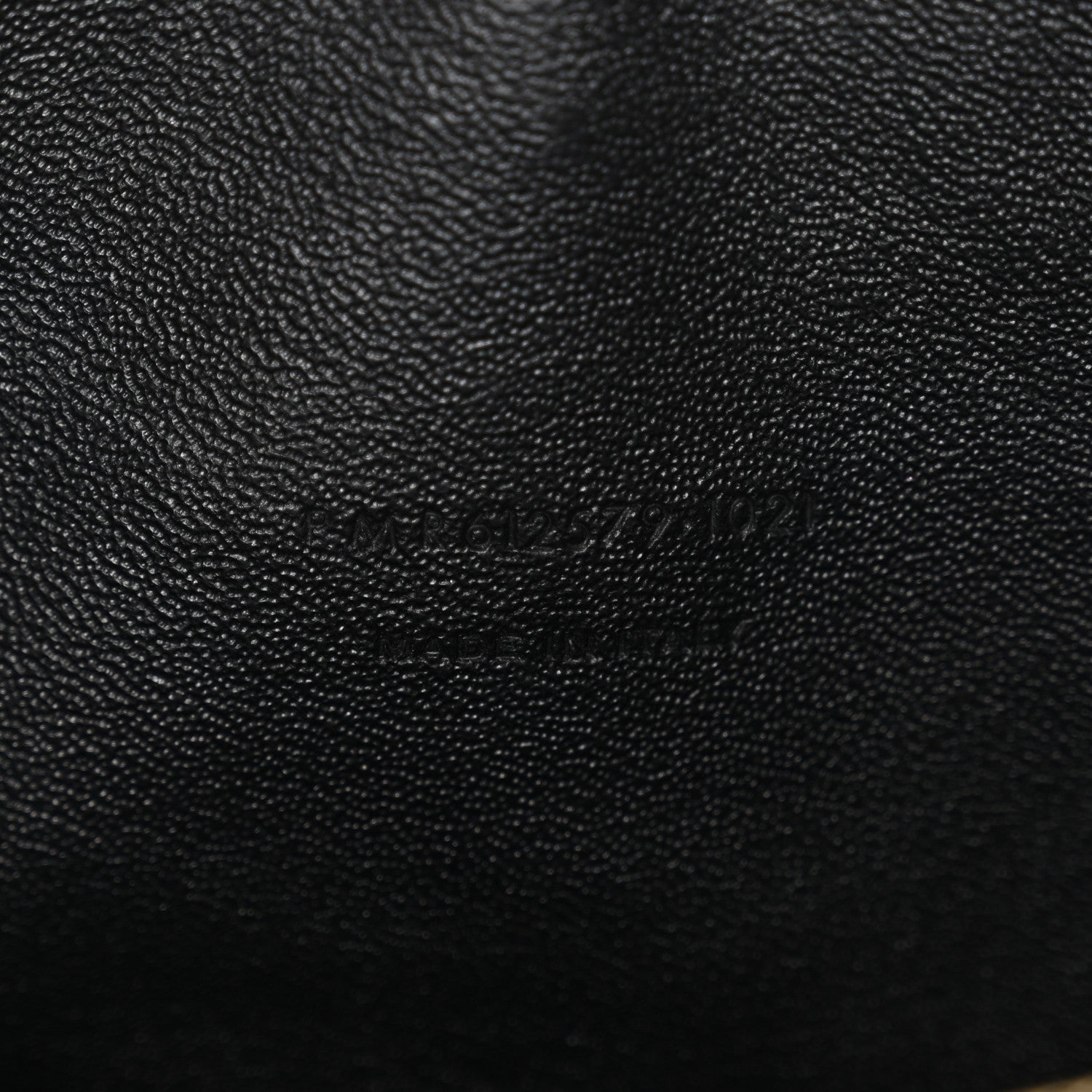 Grain De Poudre Matelasse Monogram Mini Lou Camera Bag Black