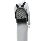 Oblique Calfskin 8 Backpack Beige Black