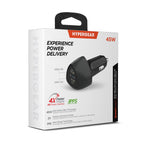 SpeedBoost 45W PD Dual Output Car Charger
