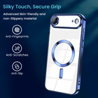 Entronix [Magnetic] Case Compatible with iPhone 17 Air - [Clear Back] Luxury Glossy Cover