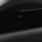 Box Calfskin Toy Lock Antigona Shoulder Bag Black
