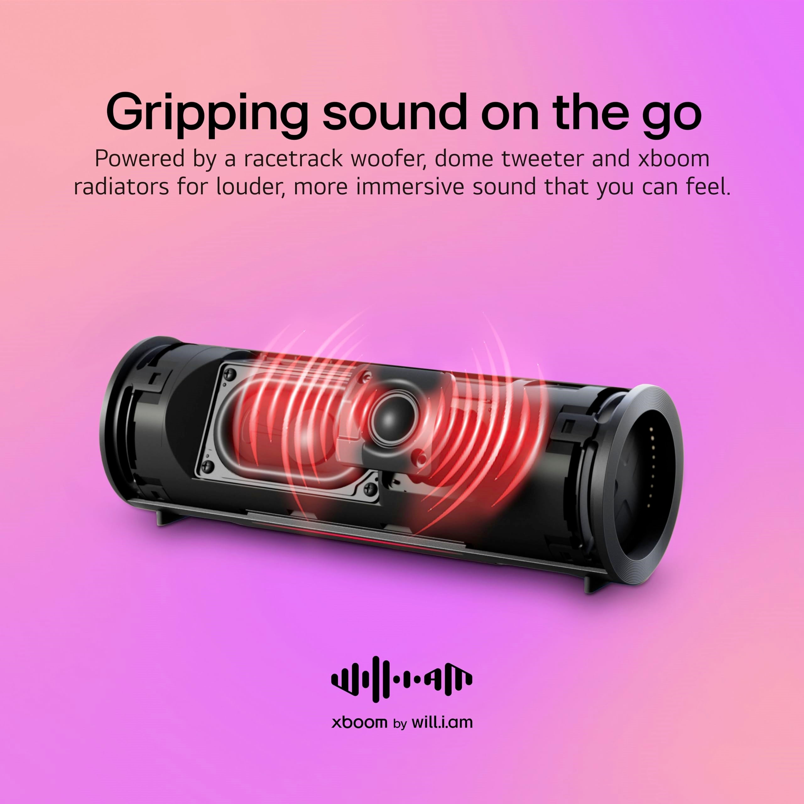 LG xboom Grab by will.i.am,