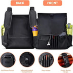 [Updated Car Organizer] 2025 Updated Car Front Seat Organizer | US Quality, Multi-Compartment Storage for Tablets, Laptops, Water Bottles, Fashion Glasses - Fit for All Vehicles,