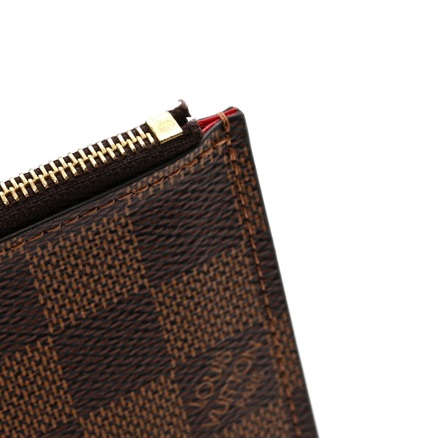 Damier Ebene Pochette Felicie Chain Wallet
