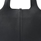 Smooth Calfskin Small Tri-Fold Bag Black