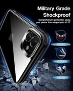 Entronix Case Compatible with iPhone 12 Mini - [Hard Back] Thick Clear