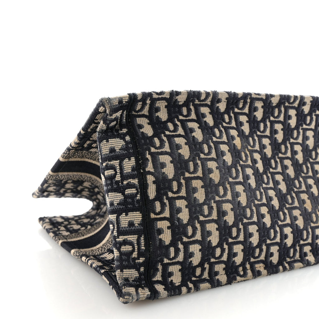 Oblique Medium Book Tote Blue Multicolor