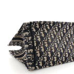 Oblique Medium Book Tote Blue Multicolor