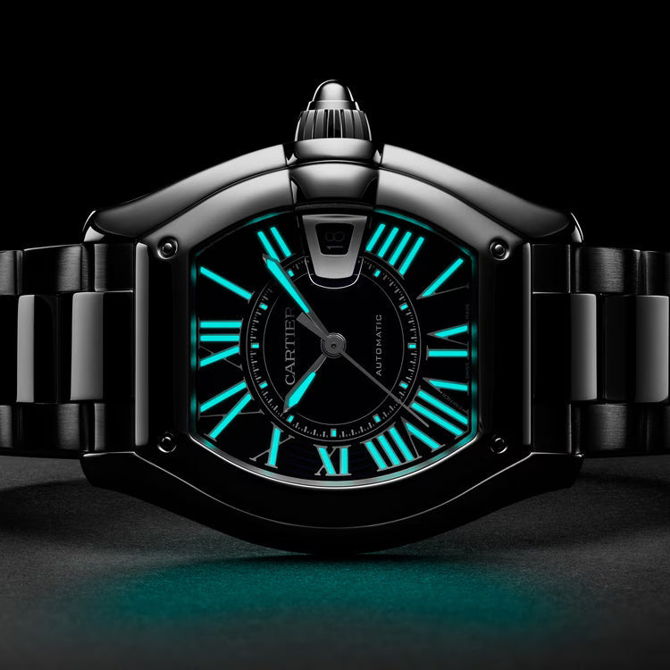 Roadster Large Model | 39mm, Stainless Steel, Blue Dial