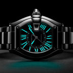 Roadster Large Model | 39mm, Stainless Steel, Blue Dial