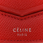 Grained Calfskin Small Trotteur Coquelicot