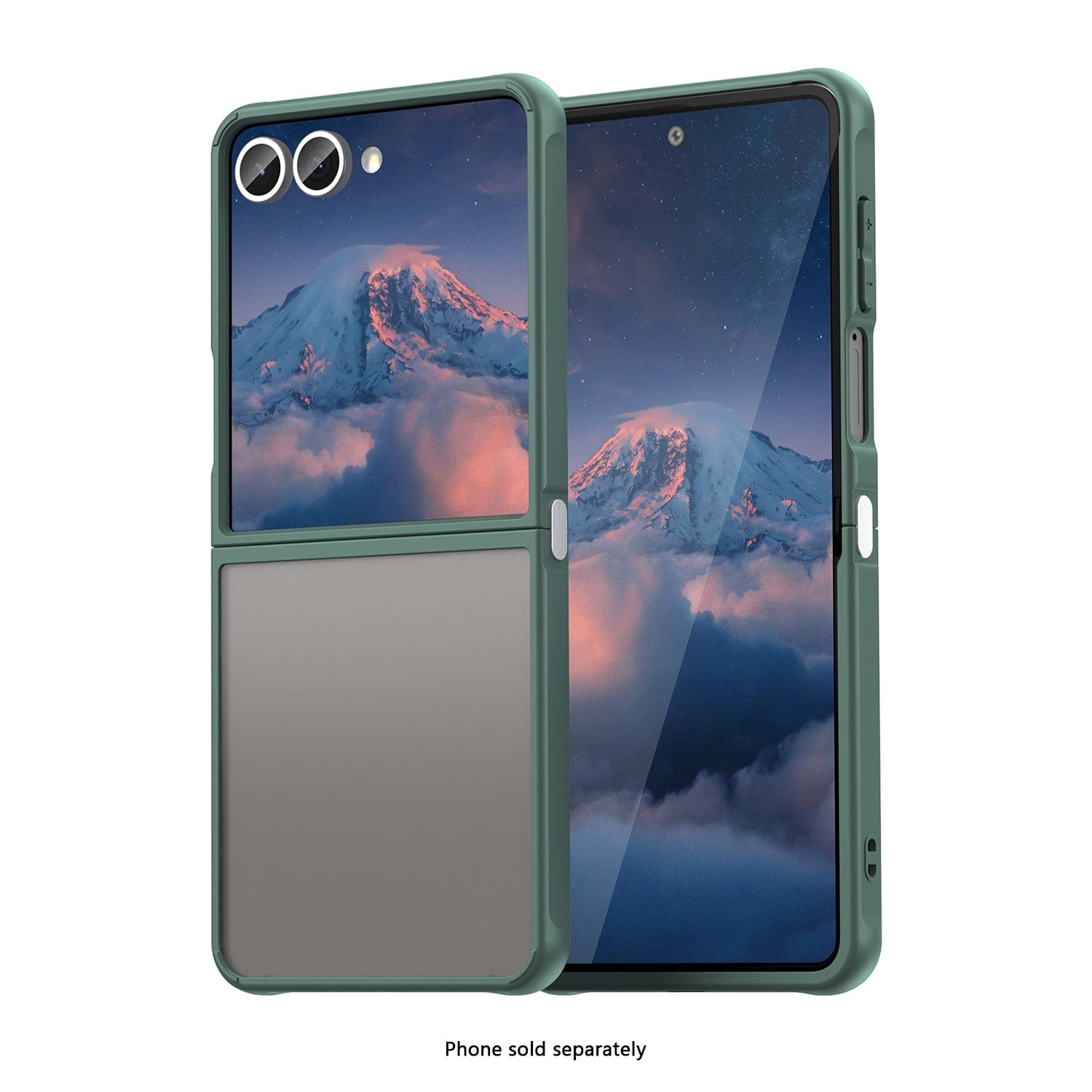 SAHARA - Samsung Galaxy Z Flip7 Semi Transparent Case - Anti-Slip Grip, Slim Design | Venture Series