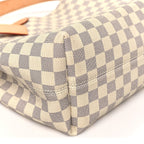 Damier Azur Graceful MM Rose Ballerine