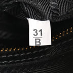 Saffiano Lux Mini Boston Crossbody Bag Black