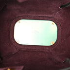 Vitello Ayers VLogo Bucket Bag Rose Cannelle