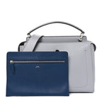 Vitello Baltico Dolce DotCom Satchel Ardesia