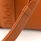 Calfskin Medium Woody Tote Caramel