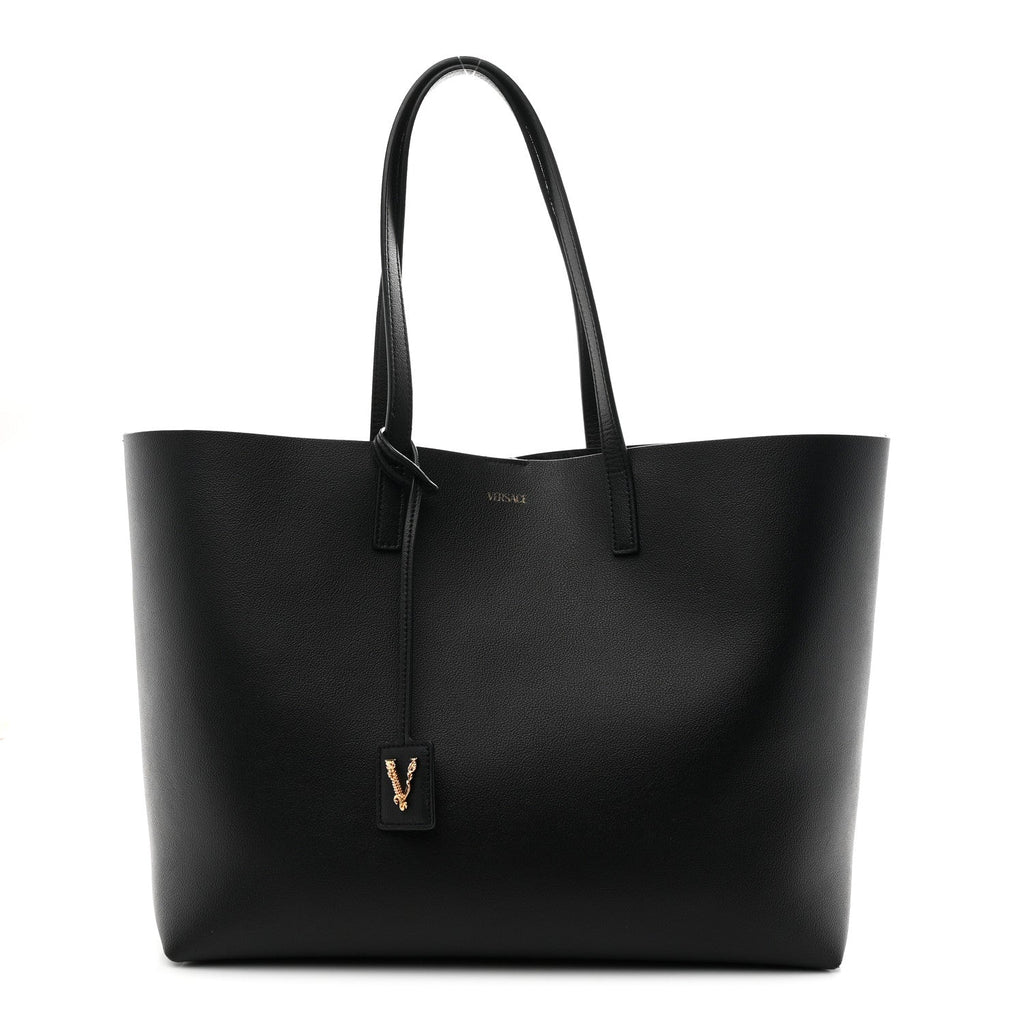 Calfskin Virtus Tote Black