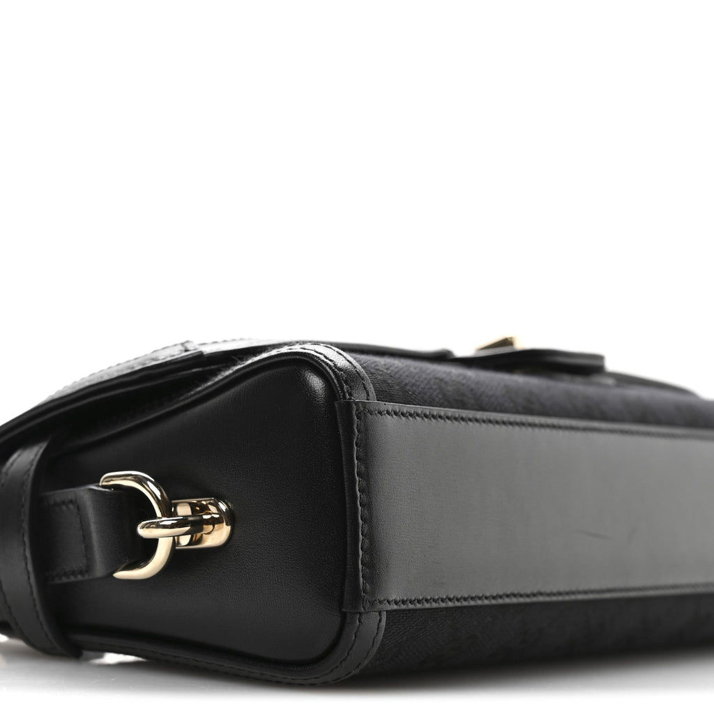 GG Monogram Small Luce Shoulder Bag Black