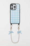 Cordée Cases Gingham Darling Phone Wristlet Set