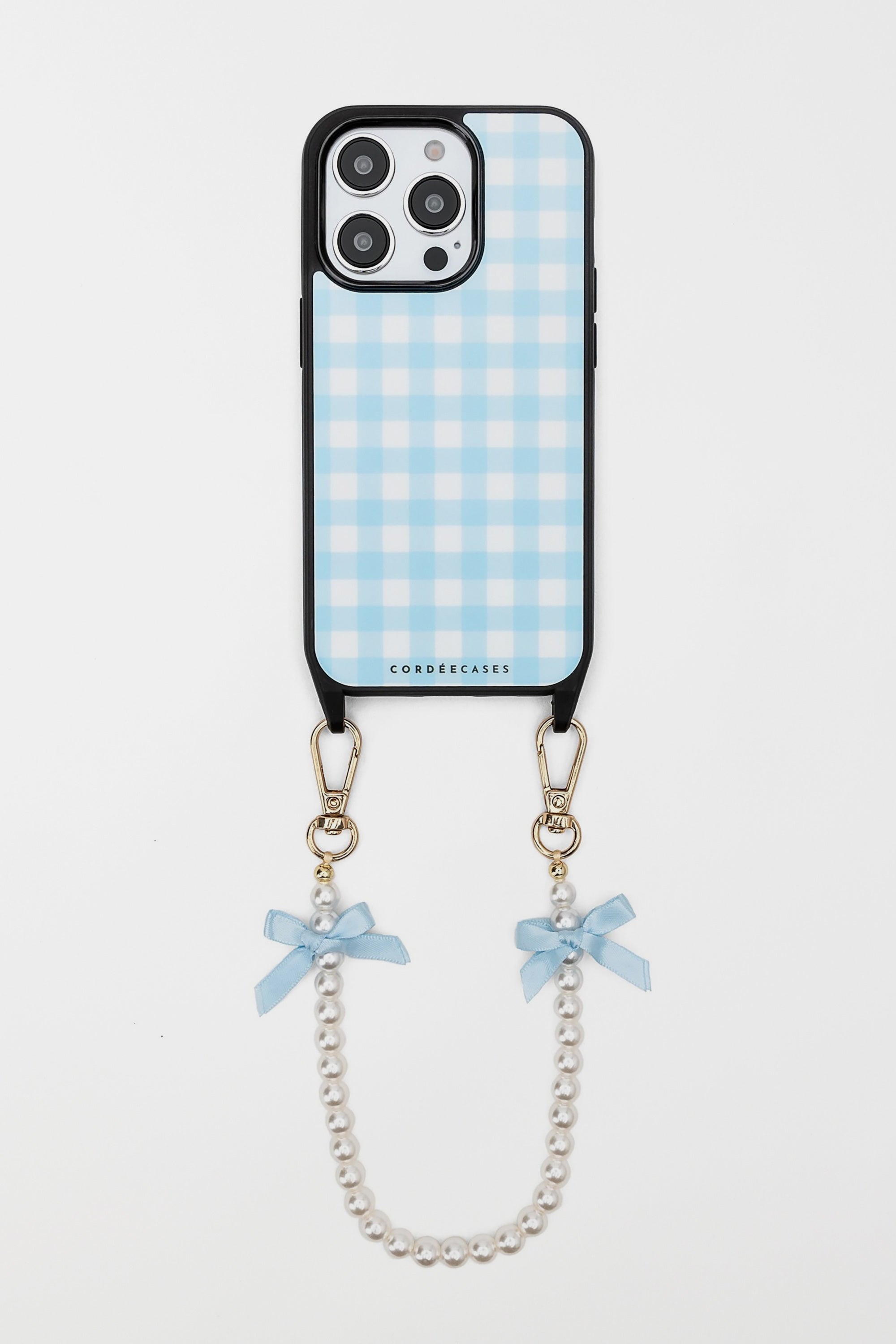 Cordée Cases Gingham Darling Phone Wristlet Set