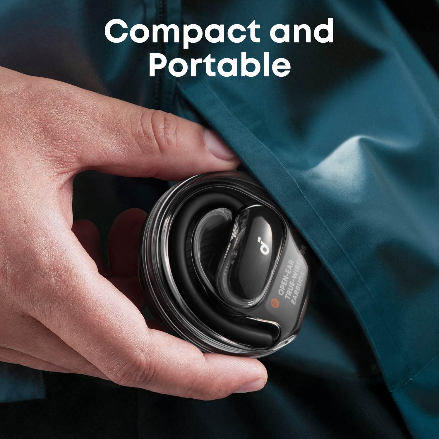 soundcore V40i Comfortable Fit and Clear Sound, Lidless Case
