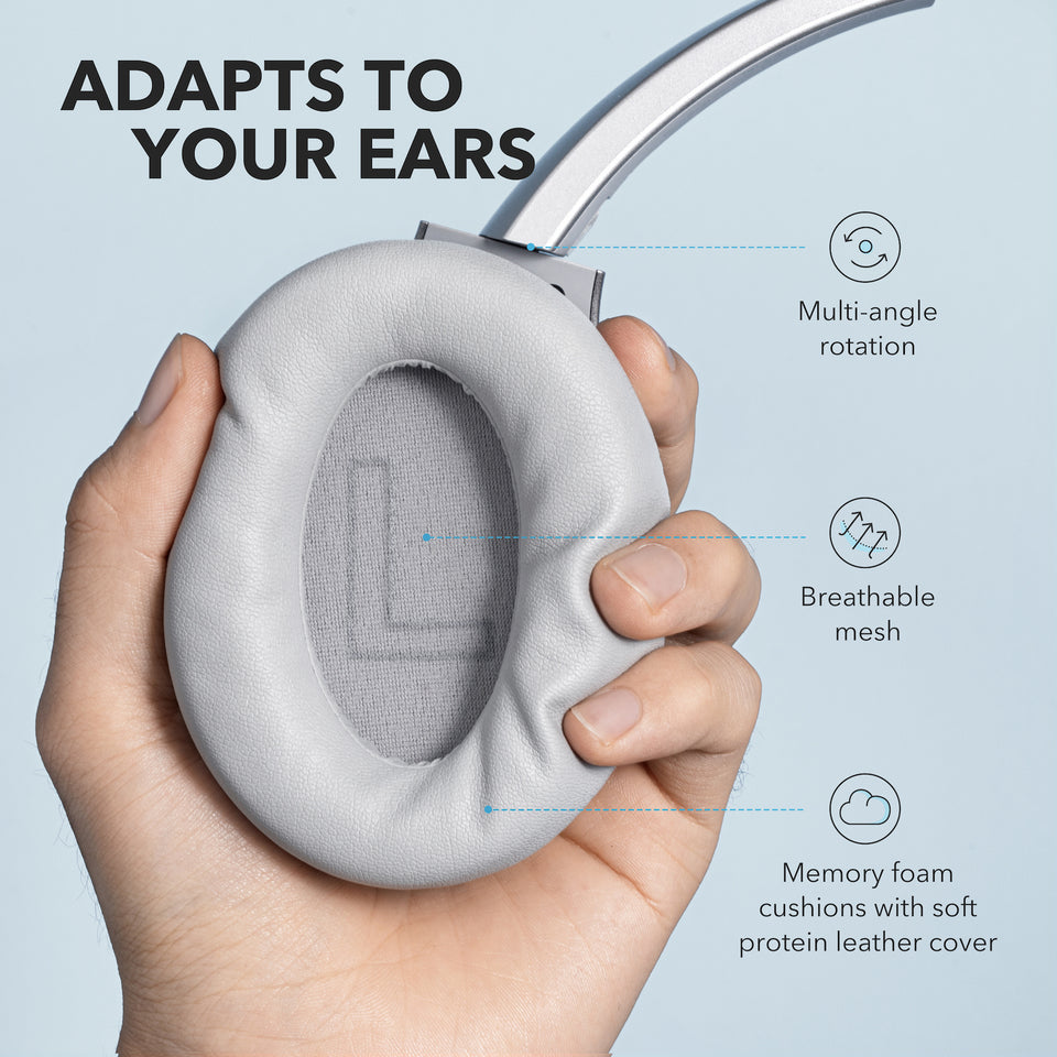 soundcore Life Q20 | Over-Ear Headphones with Hybrid ANC
