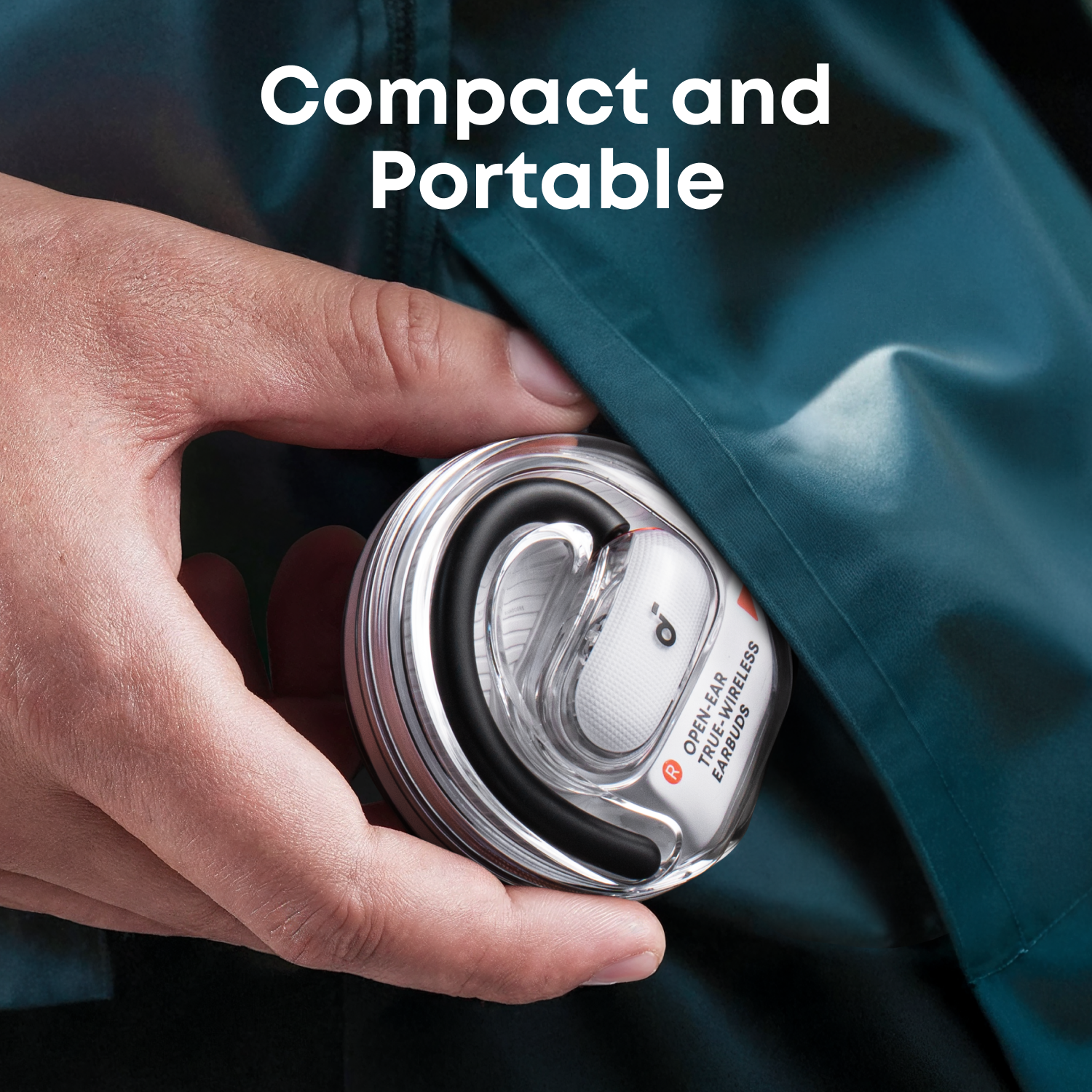 soundcore V40i Comfortable Fit and Clear Sound, Lidless Case