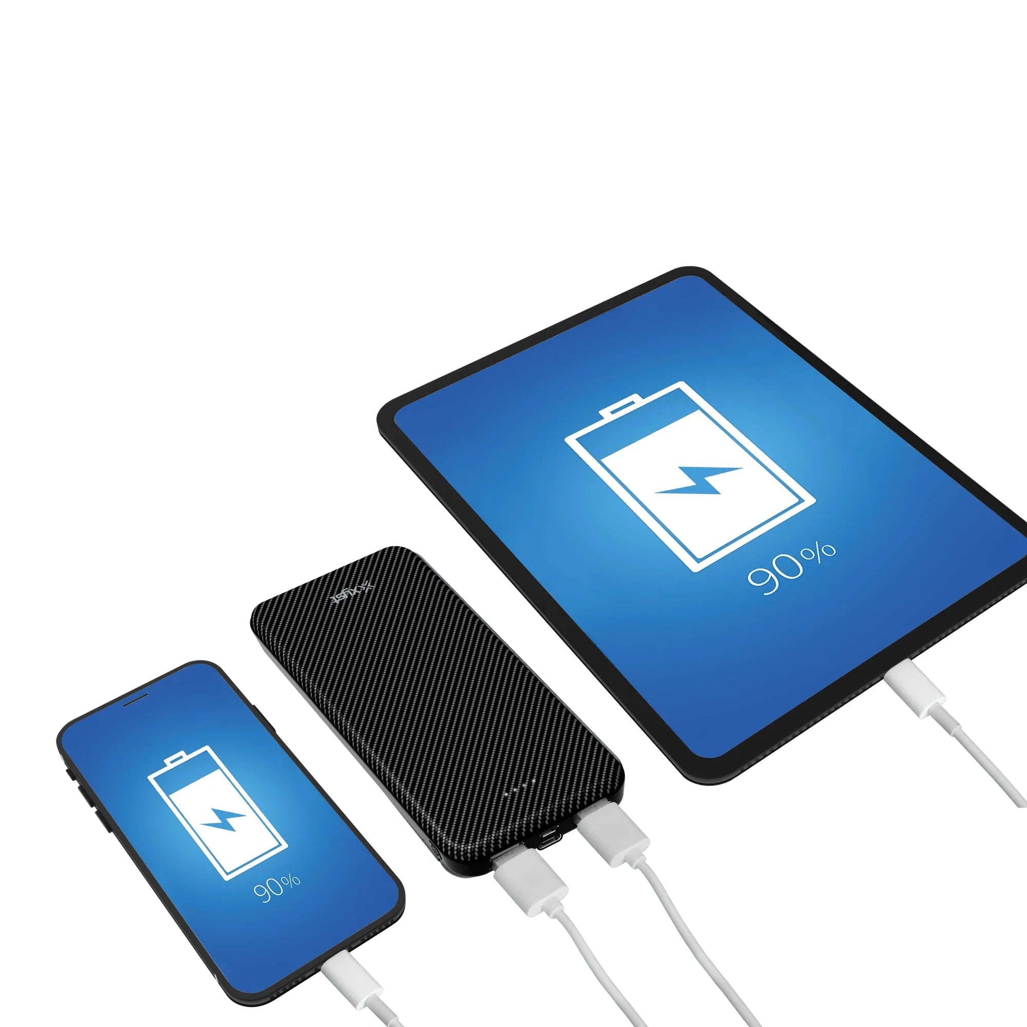 Super Slim 10000Mah Dual USB Power Bank