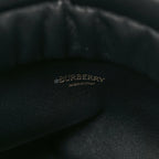 Lambskin Rose Clutch Black