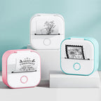 Portable Mini Thermal Label Printer Home Photo Printer - Greenset