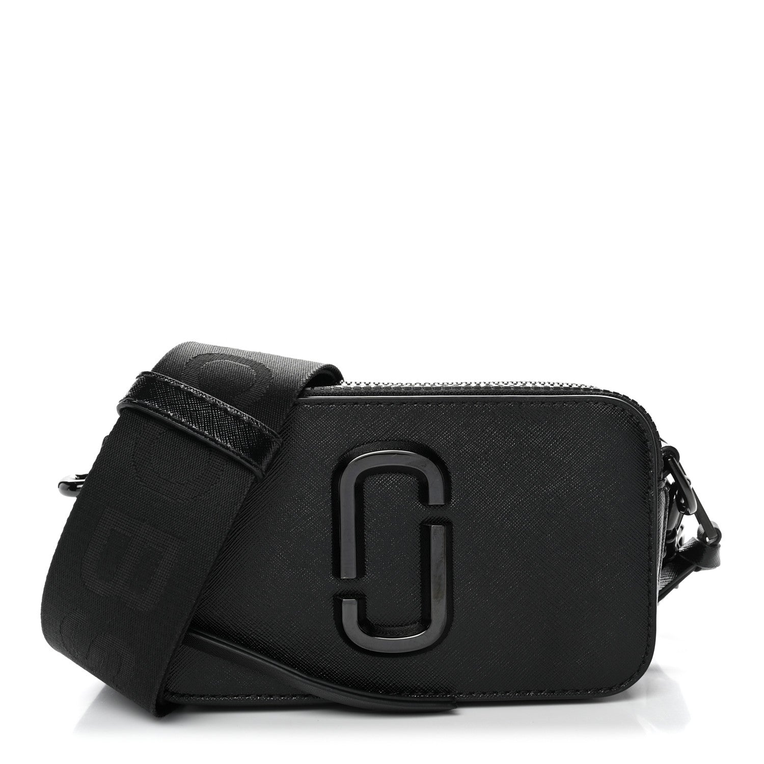 Saffiano Snapshot Camera Bag Black