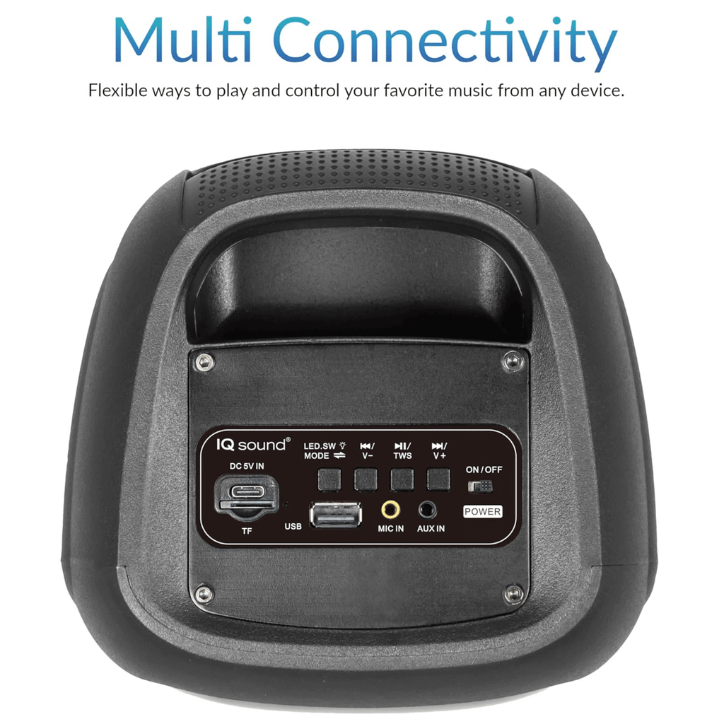 2x4-Inch High Efficiency Bluetooth Speaker System