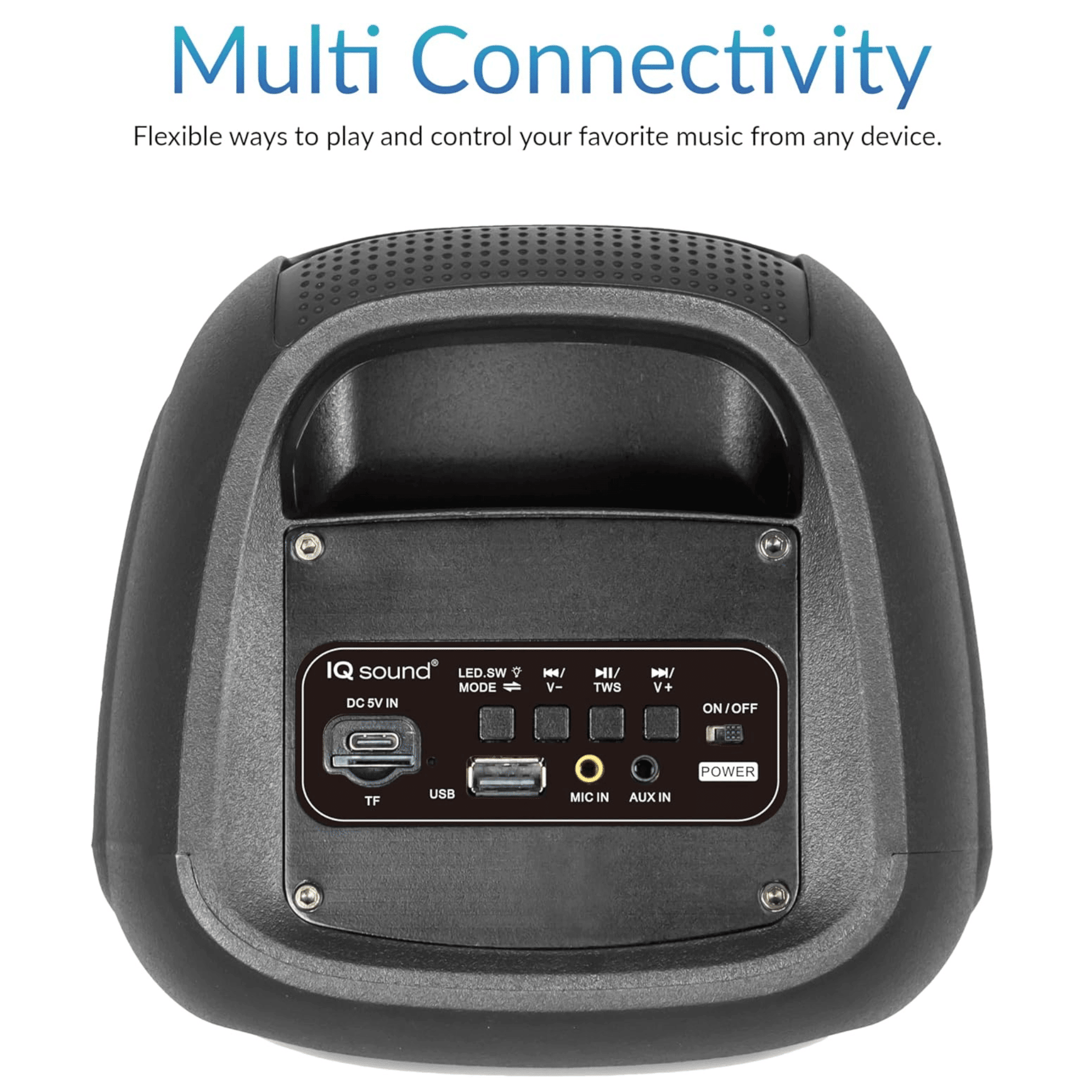 2x4-Inch High Efficiency Bluetooth Speaker System