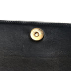 Caviar Quilted Boy Wallet On Chain WOC Black