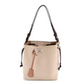 Calfskin Lockme Bucket Soie Quartz Calla