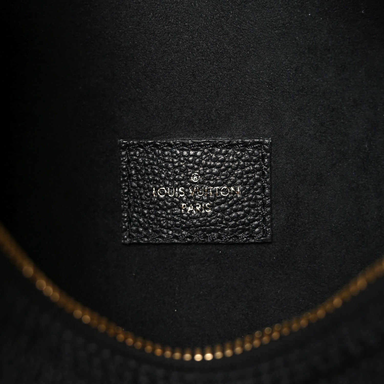 Empreinte Monogram Giant Loop Hobo Black