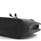 Calfskin Lockme Mini Backpack Black