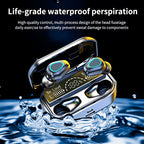 TWS Wireless Bluetooth 5.2 Headphone Stereo Sports Waterproof Earhook Earphones With Microphone Charging Box