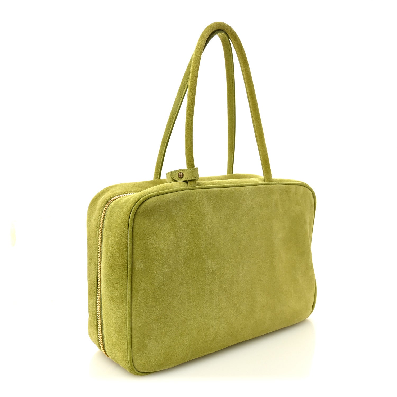 Camoscio Beau Top Handle Bag Edera