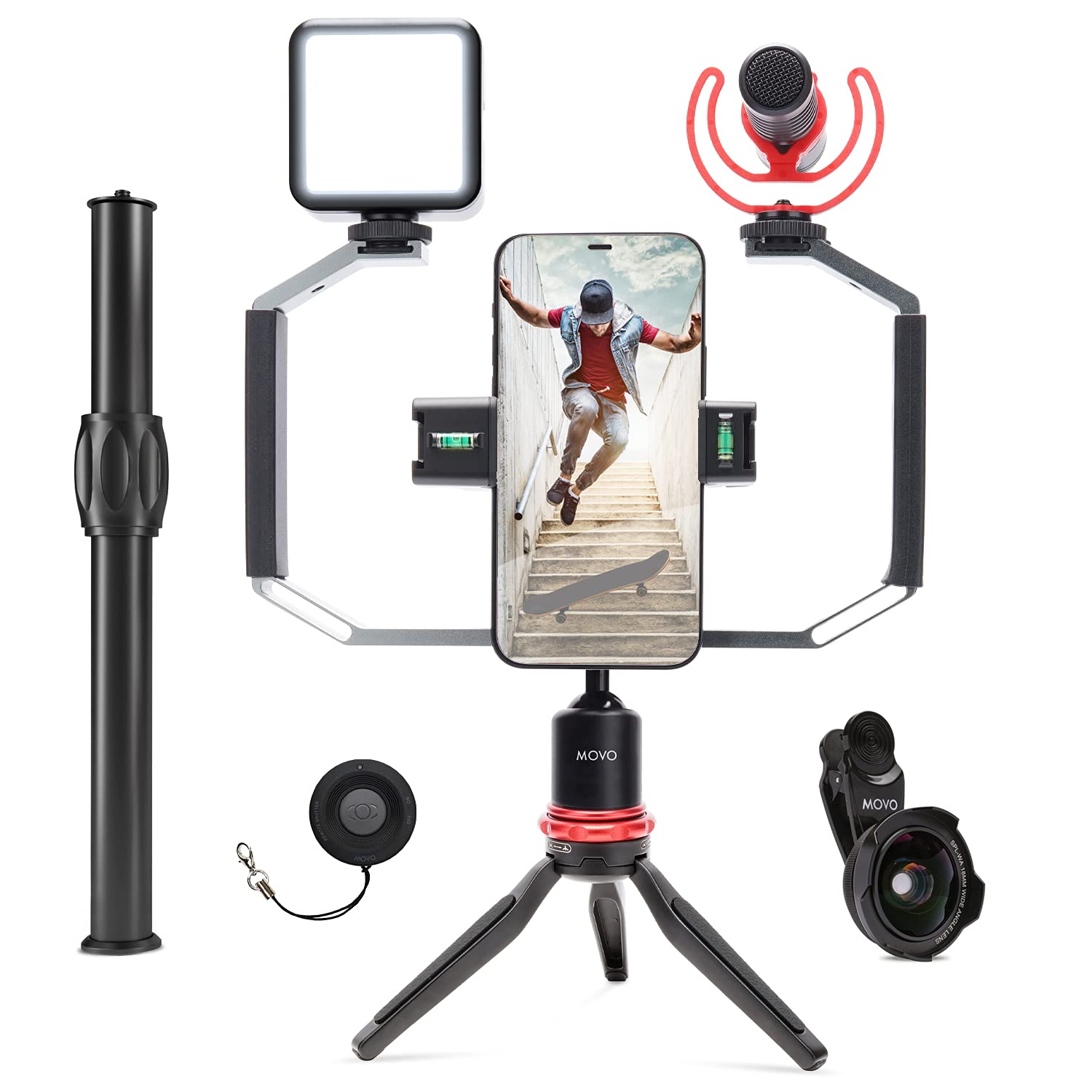 Movo iVlog3 Video Bundle for iPhone (Lightning)