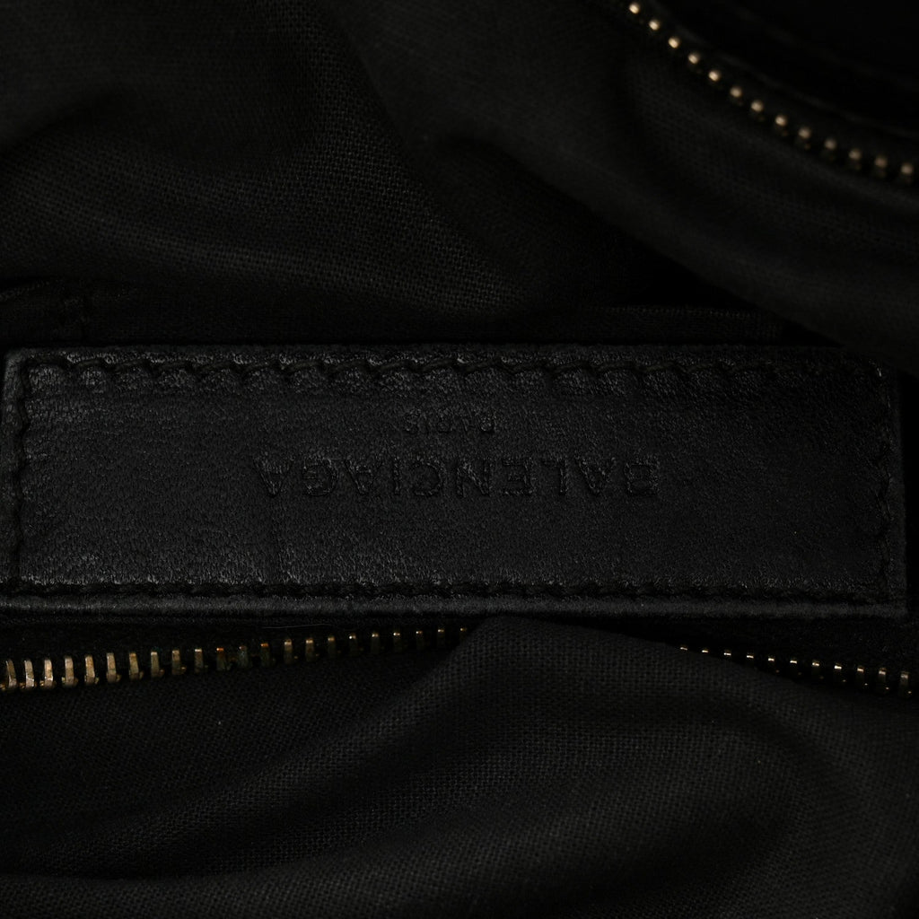 Chevre Gold Metallic Edge Hardware Velo Black