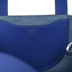 Taurillon Clemence Swift In-The-Loop 18 Bag Bleu Royal