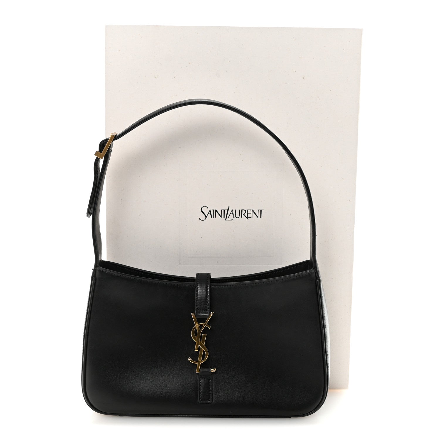 Smooth Calfskin Le 5 A 7 Hobo Black