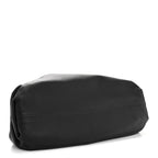 Smooth Butter Calf The Pouch Oversized Clutch Black