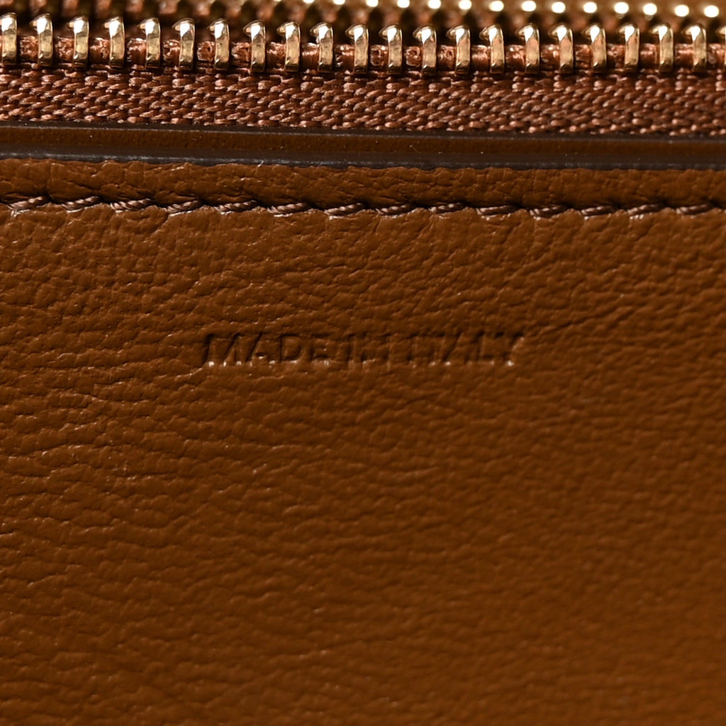 Box Calfskin Medium Classic Box Flap Bag Camel