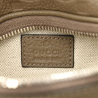 Piuma Calfskin Jumbo GG Embossed Small Belt Bag Good Taupe
