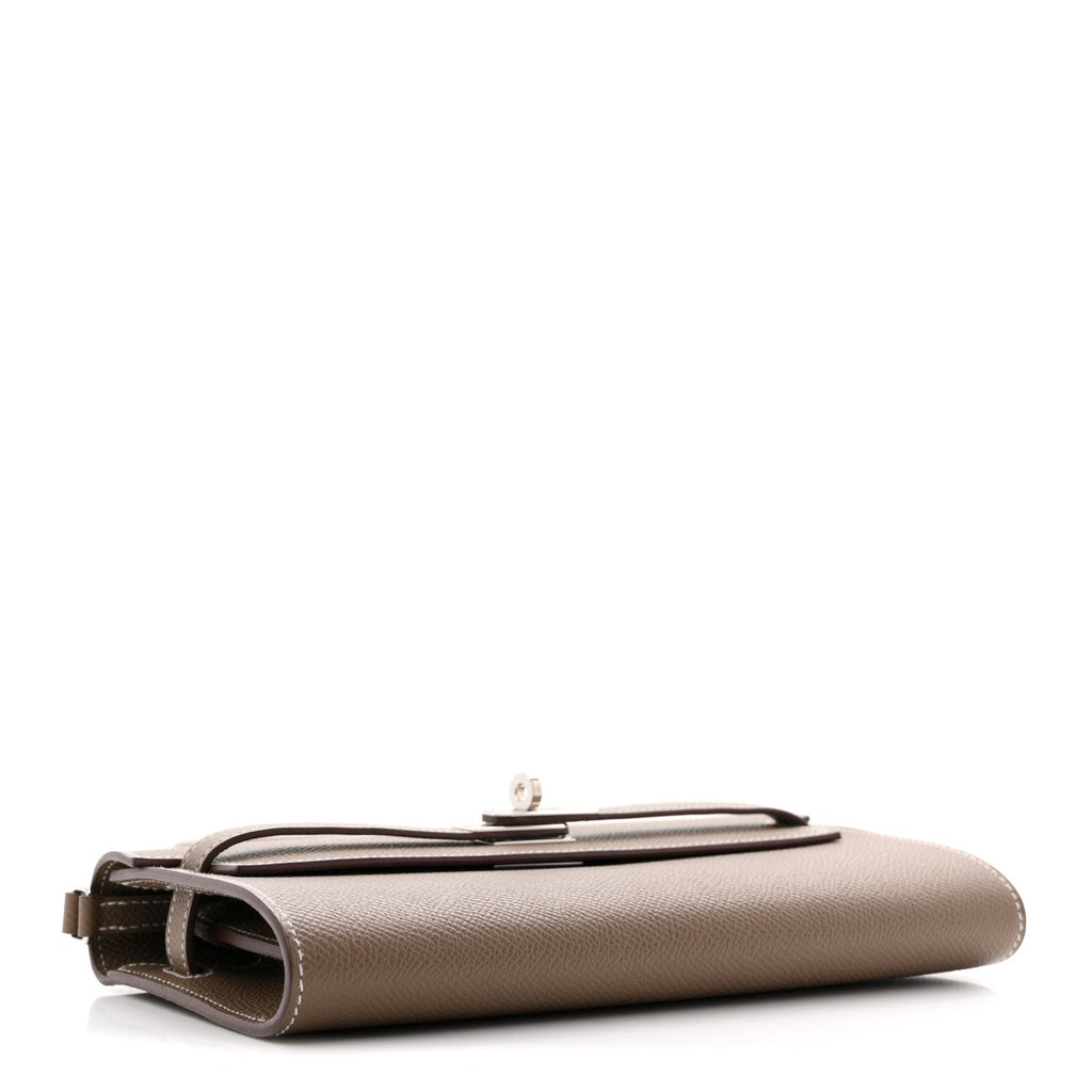 Epsom Kelly Wallet To Go Etoupe